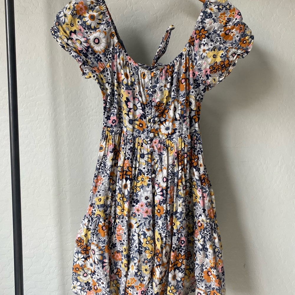 Floral Puff Sleeve Dress
